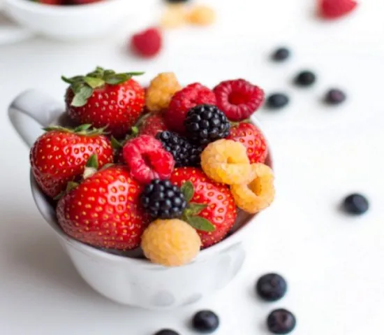 Constipation in Children Berries Fruits with Fiber for constipation