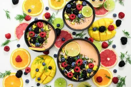 Fruta fresca Vitamina C