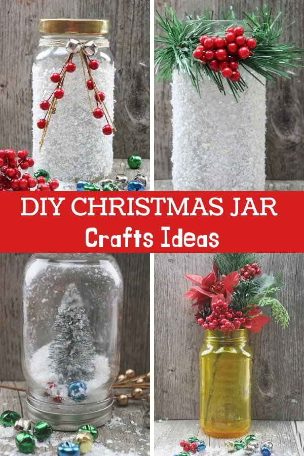 DIY CHRISTMAS JAR CRAFT IDEAS