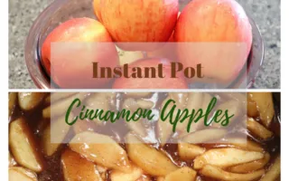 Instant Pot Cinnamon Apples