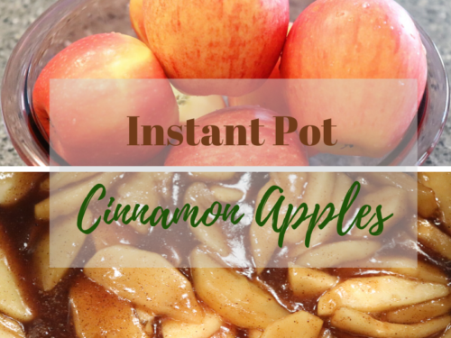 Instant pot cinnamon discount apples