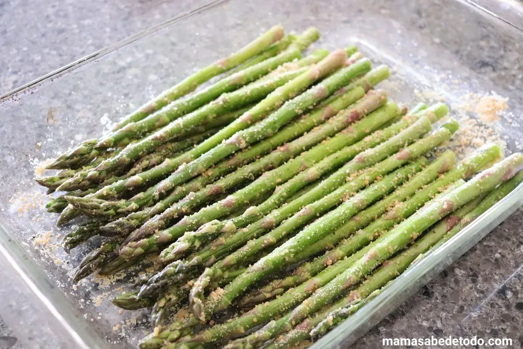 Espárragos Verdes al Horno