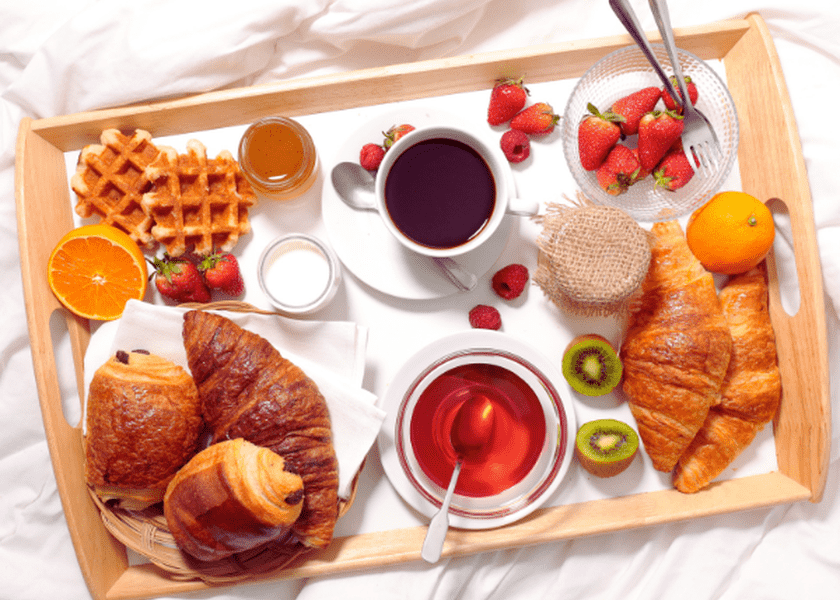 Desayuno en la cama