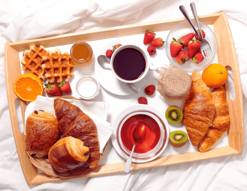 Desayuno en la cama